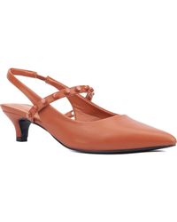 TORGEIS - Tamara Slingback Kitten Heel Pump - Lyst
