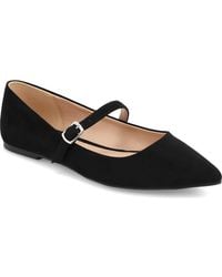 MIA - Aviba Mary Jane Pointed Toe Flat - Lyst