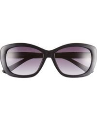 Vince Camuto - 56mm Oval Sunglasses - Lyst