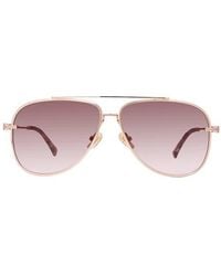 DEZI - Top Shelf 59Mm Gradient Aviator Sunglasses - Lyst