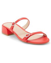 Stuart Weitzman - Ginger Crystal Slide Sandal - Lyst