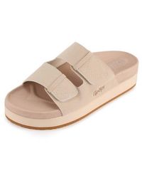 FLOOPI - Double Strap Platform Slide Sandal - Lyst