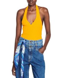 Sandro - Donatien Halter Neck Top - Lyst