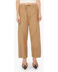 Mother - The Drawn Half Pipe Cotton Drawstring Pants - Lyst