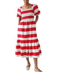 LK Bennett - Ruby Bold Stripe Maxi Dress - Lyst