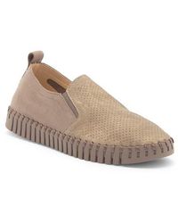 Ilse Jacobsen - Tulip Perforated Slip-On Sneaker - Lyst