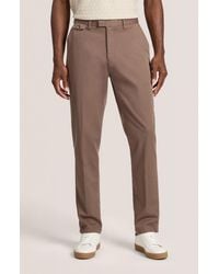Ted Baker - Heavy Stretch Cotton Twill Chino Pants - Lyst