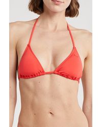 Roxy - Classic Triangle Bikini Top - Lyst
