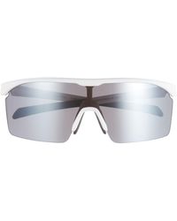 Vince Camuto - Semi Rimless Shield Sunglasses - Lyst