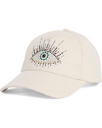 Kurt Geiger - Evil Eye Embellished Adjustable Baseball Cap - Lyst