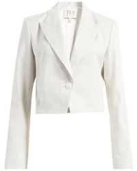 Twp - Linen Blend Blazer - Lyst