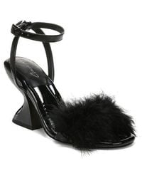 Circus by Sam Edelman - Brenna Feather Ankle Strap Sandal - Lyst