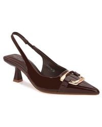 BERNESS - Kitten Heel Slingback Pump - Lyst