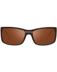 Revo - Eclipse 63mm Square Sunglasses - Lyst