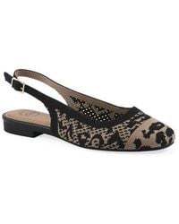 White Mountain - Bonie Slingback Flat - Lyst
