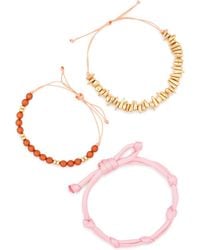 Leith - 3-Pack Assorted Slider Bracelets - Lyst