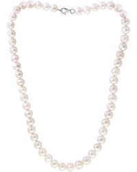 Effy - Sterling Silver 7-8mm Freshwater Pearl Necklace - Lyst