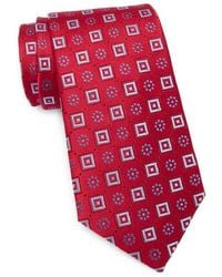 Duchamp - Silk Medallion Tie - Lyst