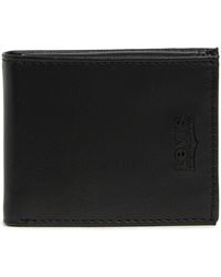 Levi's - Passcase Rfid Leather Bifold Wallet - Lyst