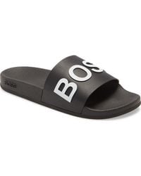 BOSS - Bay Slide Sandal - Lyst
