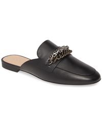 coach black mules