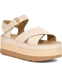 UGG - Aubrey Ankle Strap Platform Sandal - Lyst
