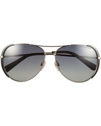 Marc Jacobs - 59Mm Gradient Polarized Aviator Sunglasses - Lyst