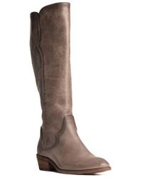 Frye - Carson Piping Knee High Western Boot - Lyst