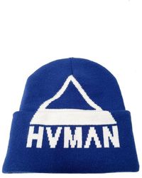 HVMAN - Triangle Logo Knit Beanie - Lyst