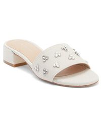 Stuart Weitzman - Tammy Crystal Slide Sandal - Lyst