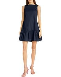 DONNA MORGAN FOR MAGGY - Solid Sleeveless Dress - Lyst