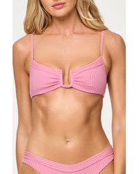 LSPACE - Peyton Bikini Top - Lyst