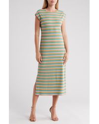 FRNCH - Antonella Stripe T-shirt Dress - Lyst