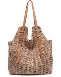 Moda Luxe - Straw Tote - Lyst