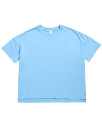 90 Degrees - Deluxe Textured High Low Activewear T-Shirt - Lyst