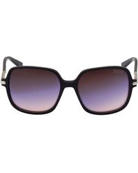 Kenneth Cole - 56mm Gradient Rectangular Sunglasses - Lyst