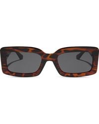 DIFF - Katie 52Mm Gradient Rectangle Sunglasses - Lyst