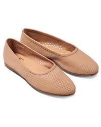 Beek - Swiftlet Perforated Leather Ballet Flat - Lyst