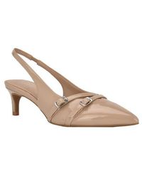 Calvin Klein - Dazea Slingback Kitten Heel Pump - Lyst