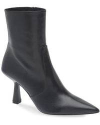 Stuart Weitzman - Stuart Super Sculpt Zip Bootie - Lyst