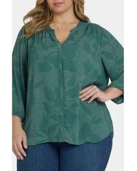 NYDJ - Pintuck Top - Lyst