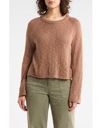 Abound - Slub Knit Long Sleeve Top - Lyst