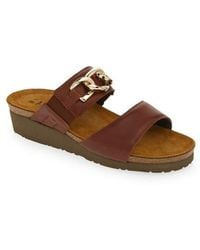 Naot - Victoria Wedge Slide Sandal - Lyst