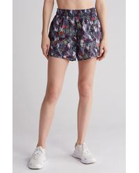Free People - In The Wild Patterned Shorts - Lyst