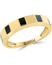 Effy - Onyx Band Ring - Lyst