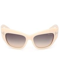 Tom Ford - Brianna 55Mm Gradient Cat Eye Sunglasses - Lyst