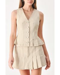 FREEMARKET - Denim Vest - Lyst