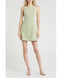 Wayf - Boat Neck Dress - Lyst
