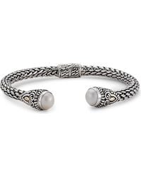 Samuel B. - Sterling Bangle - Lyst