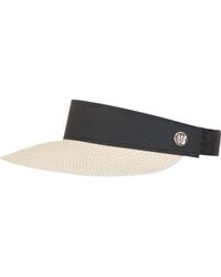 Bruno Magli - Straw Visor - Lyst